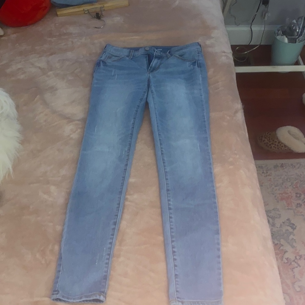 Old Navy Rockstar Light Blue Skinny Jeans